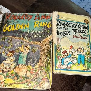 Raggedy Ann and Andy books by John Gruelle